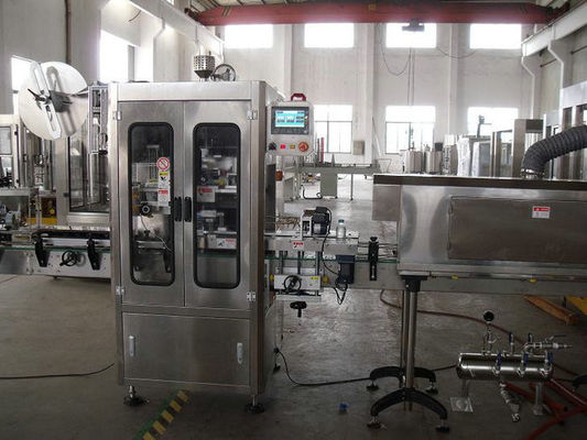 Automatic Floor Bottle Shrink Packing Machine Sleeve Sealing Wrapping Machine , Multi Function