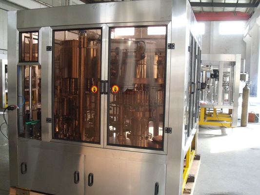 High Speed Liquid Bottle Filling Machine / Automatic Bottling Machine for Soda Beverage