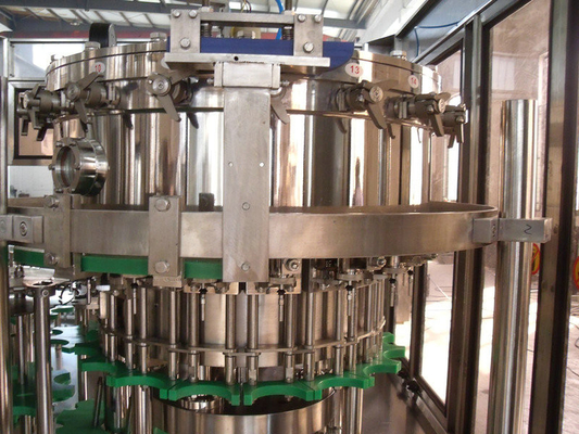 High Speed Liquid Bottle Filling Machine / Automatic Bottling Machine for Soda Beverage