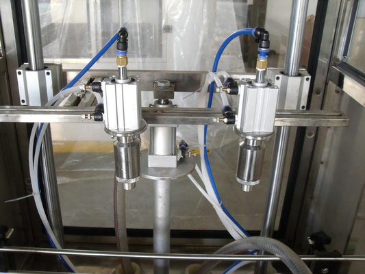 PET Bottle Cooking Oil Filling Machine , Electric Liquid Filling Production Line
