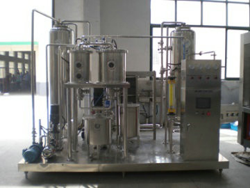 Automatic Carbonated Drink Mixer for CO2 Gas Beverage / Soft Drink / Soda 3T - 18 Ton