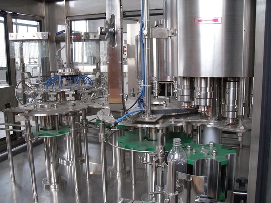 De automatische Machine van het Waterflessenvullen voor Zuiver Water, 500ml-HUISDIERENfles 12 Hoofd4000b/h