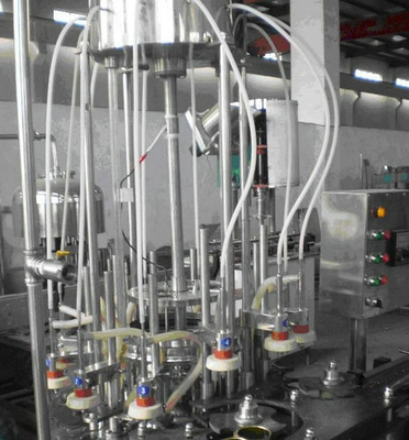 Aseptische Blik het Vullen Machine voor Drinkwater/Frisdranken/Vruchtensap, 18 het Vullen Hoofden
