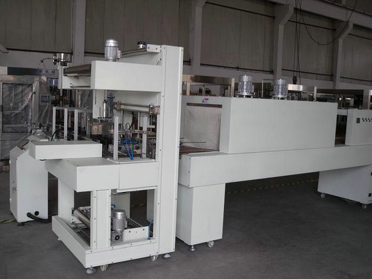 Auto Hete de Krimpfoliemachine van de Verpakkingsmachine voor HUISDIER/Plastic Fles, PLC Controle