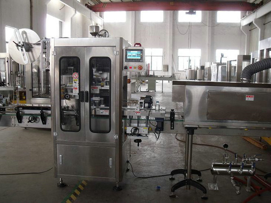 De automatische Vloerfles krimpt de Koker Verzegelende Verpakkende Machine van de Verpakkingsmachine, Multifunctie