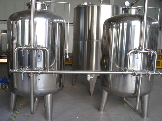 Het automatische Materiaal van de Mineraalwaterbehandeling met Holle Vezel Super Filter 1T - 30 Ton